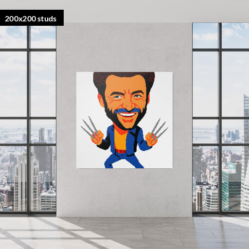 200*200studs, 160*160cm, 63*63inch