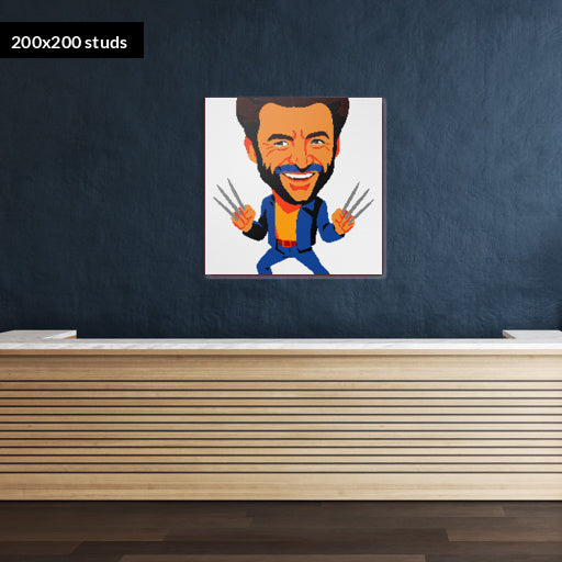 200*200studs, 160*160cm, 63*63inch