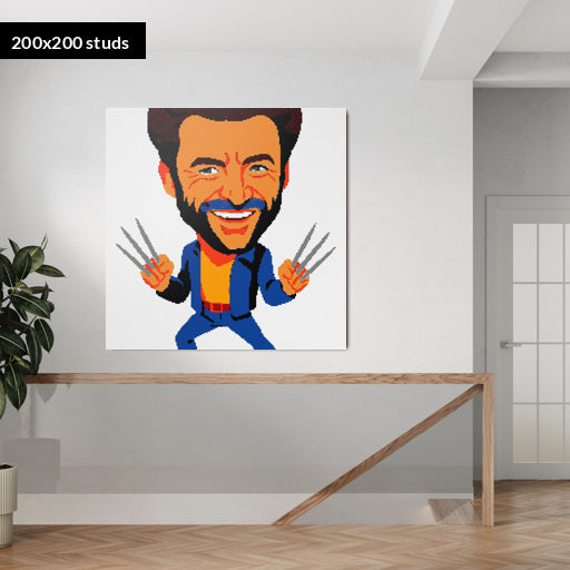200*200studs, 160*160cm, 63*63inch