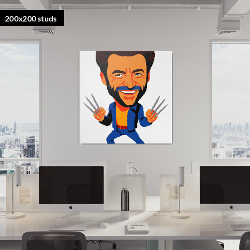 200*200studs, 160*160cm, 63*63inch