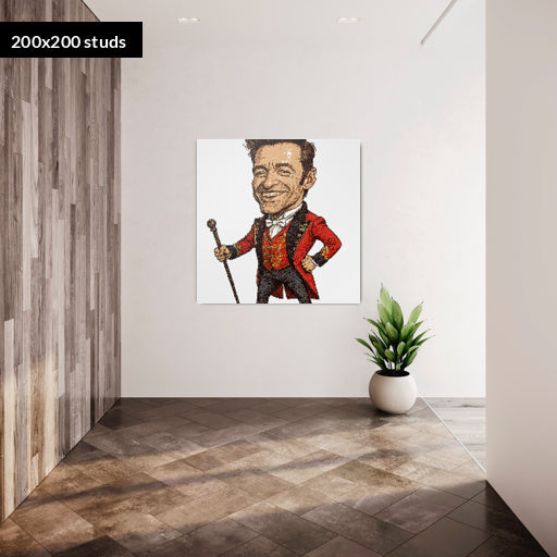 200*200studs, 160*160cm, 63*63inch