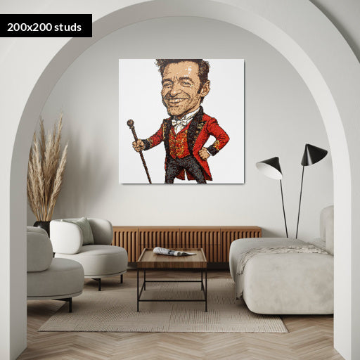 200*200studs, 160*160cm, 63*63inch