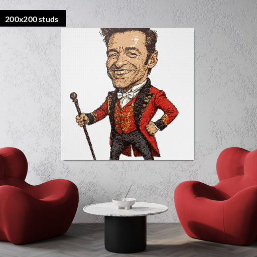 200*200studs, 160*160cm, 63*63inch