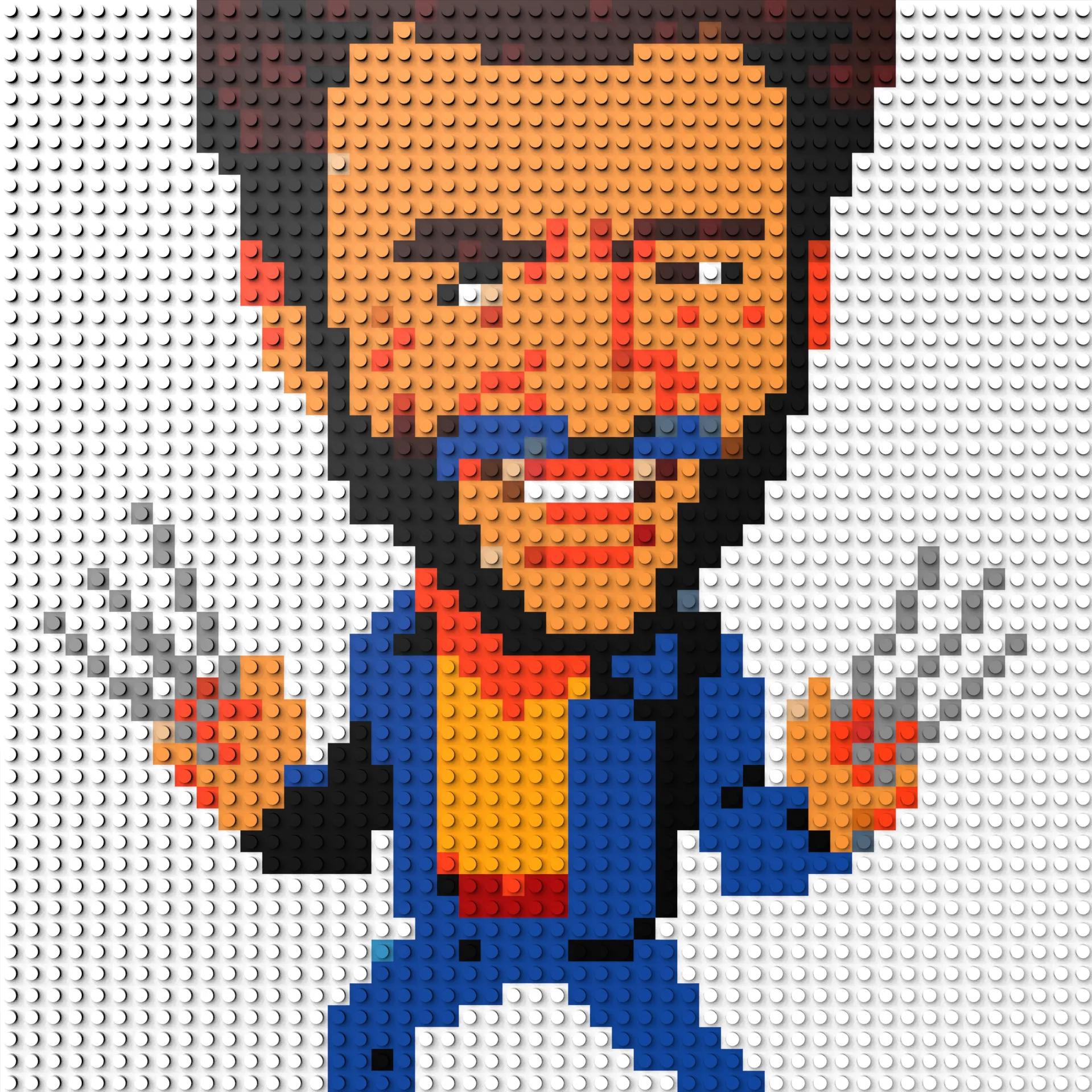 50*50studs, 40*40cm, 15,75*15,75inch