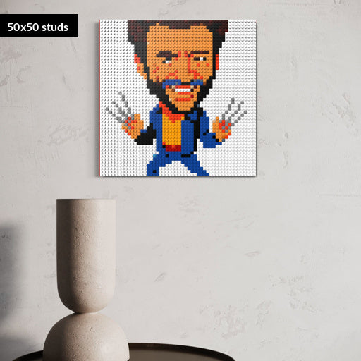 50*50studs, 40*40cm, 15,75*15,75inch