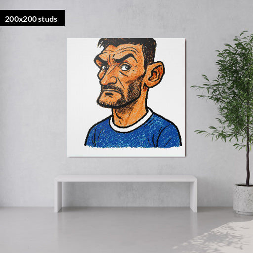 200*200studs, 160*160cm, 63*63inch