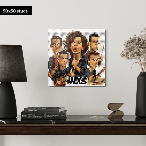 50*50studs, 40*40cm, 15,75*15,75inch