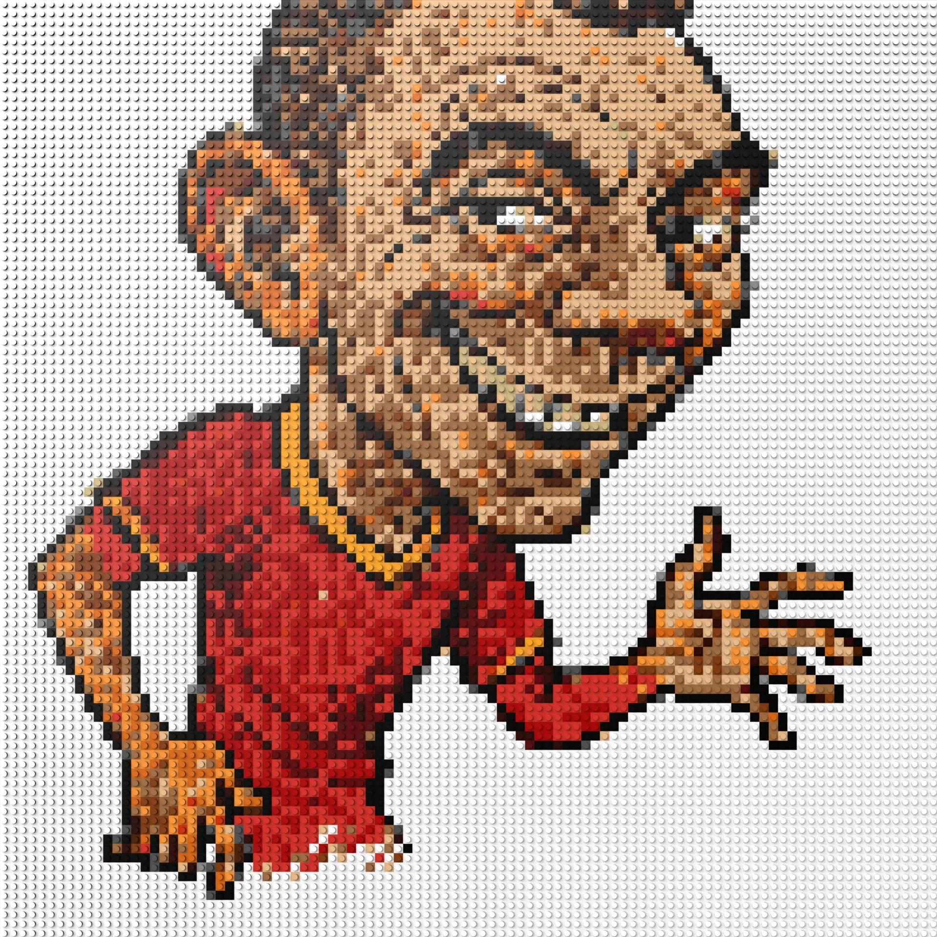 100*100studs, 80*80cm, 31,5*31,5inch