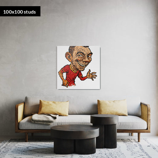 100*100studs, 80*80cm, 31,5*31,5inch