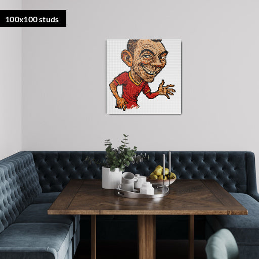 100*100studs, 80*80cm, 31,5*31,5inch