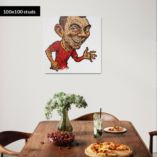 100*100studs, 80*80cm, 31,5*31,5inch