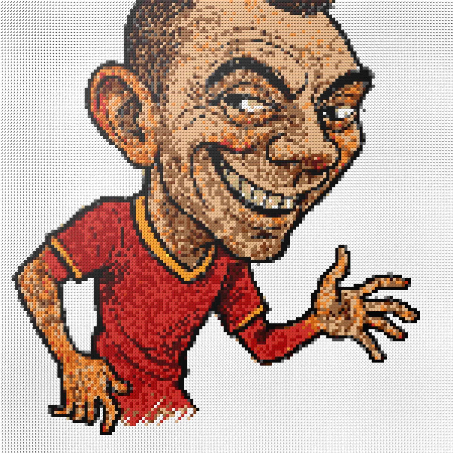 150*150studs, 120*120cm, 47,25*47,25inch