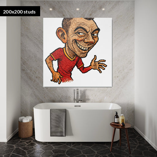 200*200studs, 160*160cm, 63*63inch