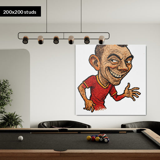 200*200studs, 160*160cm, 63*63inch