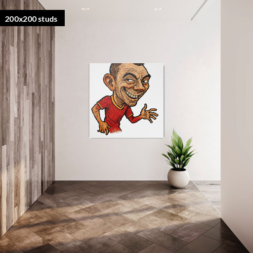 200*200studs, 160*160cm, 63*63inch