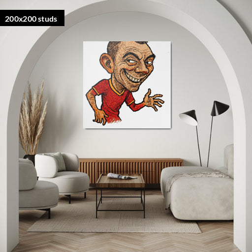 200*200studs, 160*160cm, 63*63inch