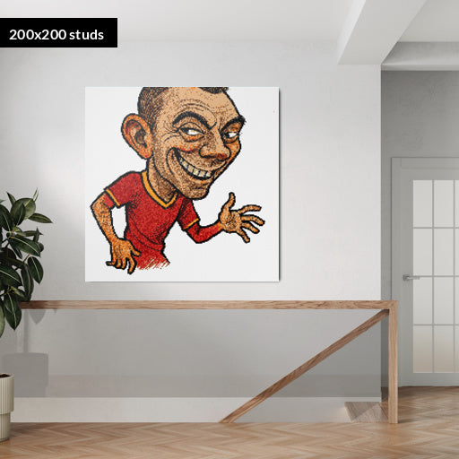 200*200studs, 160*160cm, 63*63inch