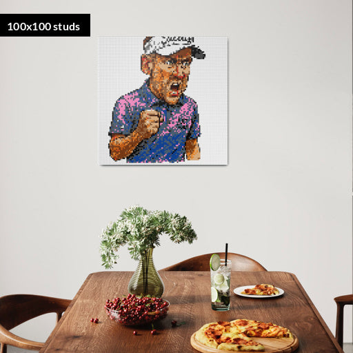 100*100studs, 80*80cm, 31,5*31,5inch