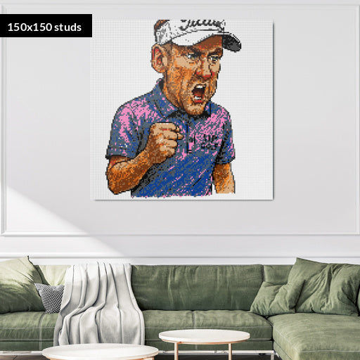 150*150studs, 120*120cm, 47,25*47,25inch