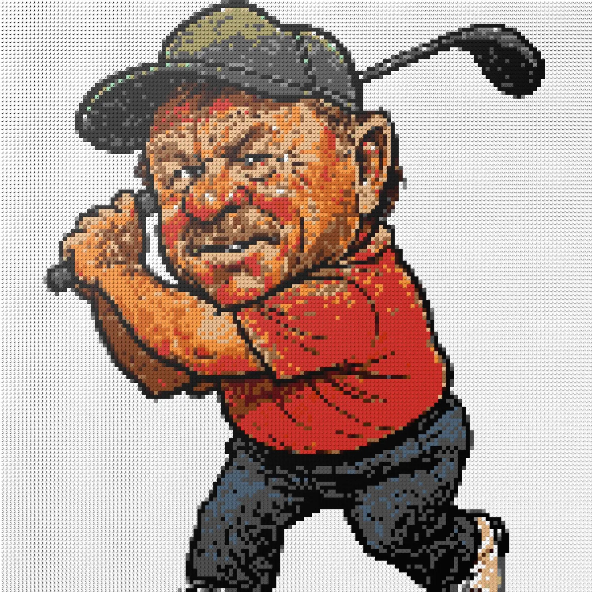 150*150studs, 120*120cm, 47,25*47,25inch