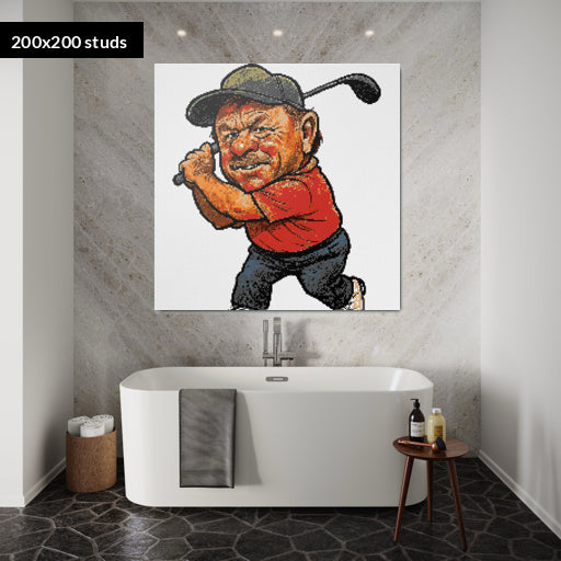 200*200studs, 160*160cm, 63*63inch