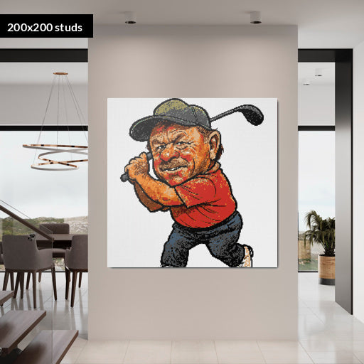 200*200studs, 160*160cm, 63*63inch