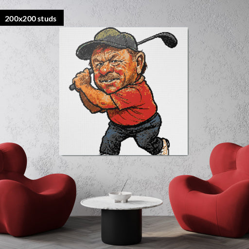 200*200studs, 160*160cm, 63*63inch