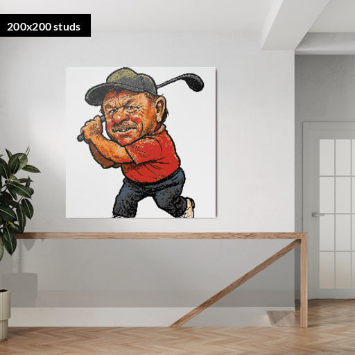 200*200studs, 160*160cm, 63*63inch