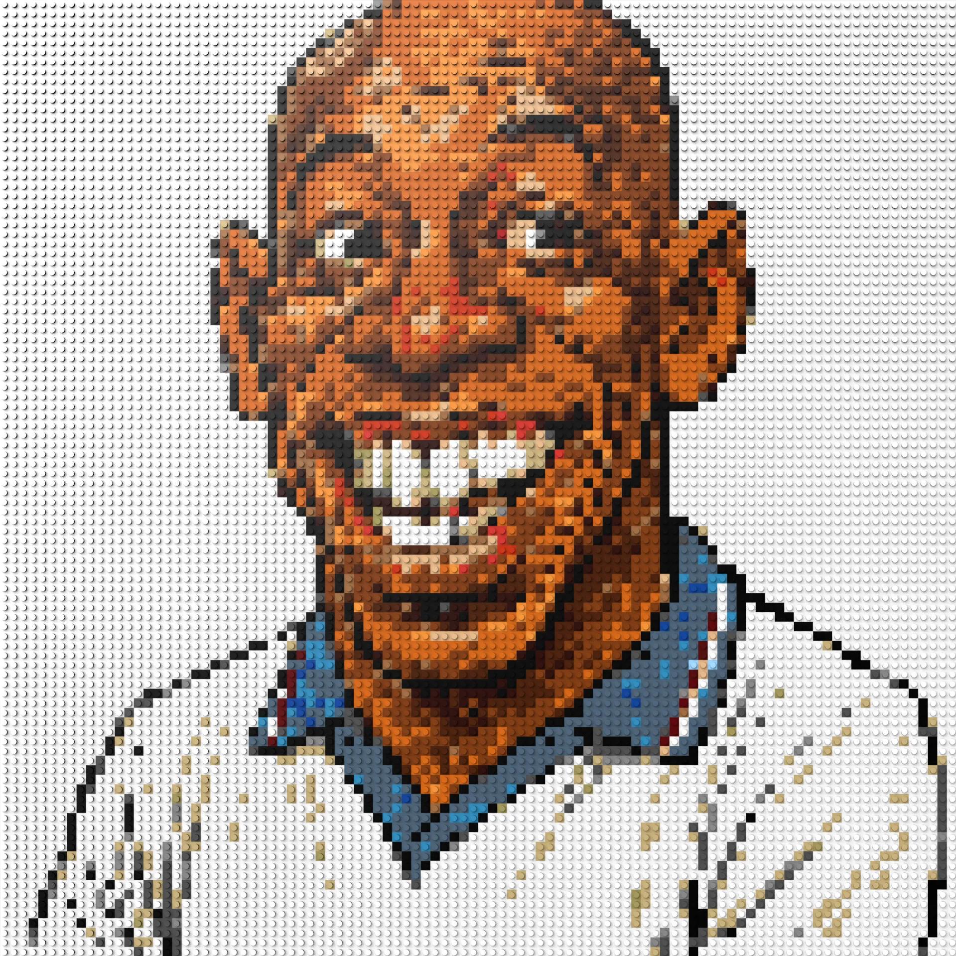 100*100studs, 80*80cm, 31,5*31,5inch