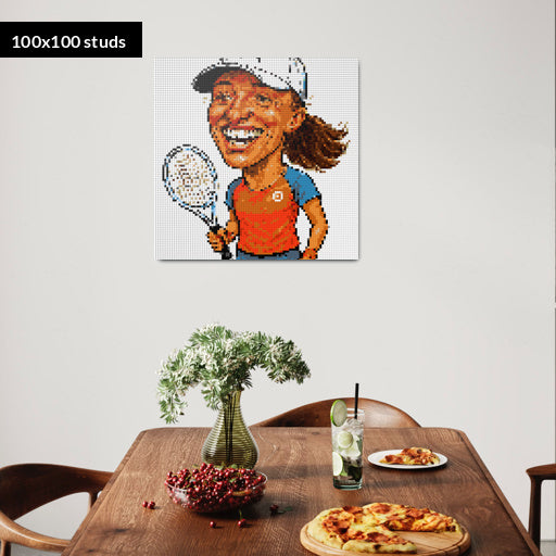 100*100studs, 80*80cm, 31,5*31,5inch