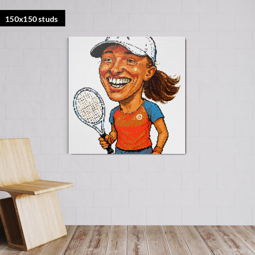 150*150studs, 120*120cm, 47,25*47,25inch