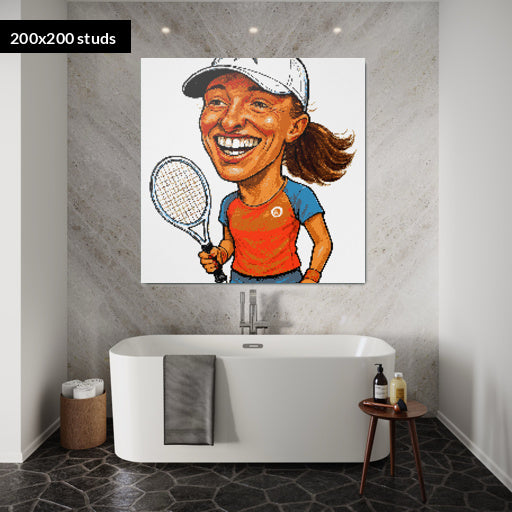 200*200studs, 160*160cm, 63*63inch