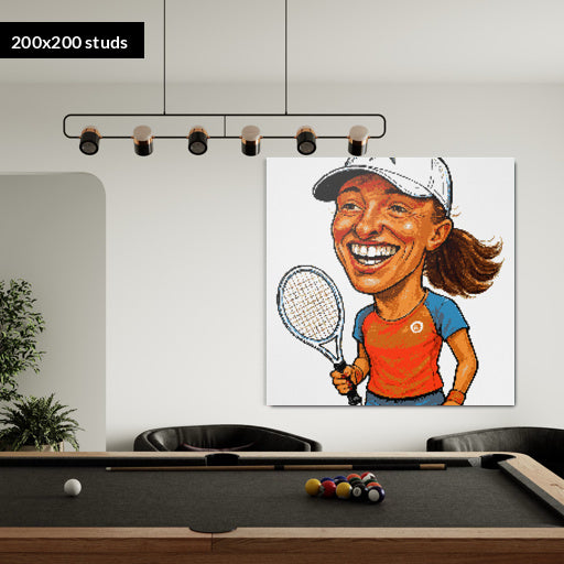 200*200studs, 160*160cm, 63*63inch