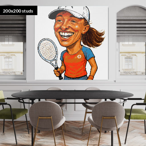 200*200studs, 160*160cm, 63*63inch