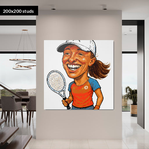 200*200studs, 160*160cm, 63*63inch