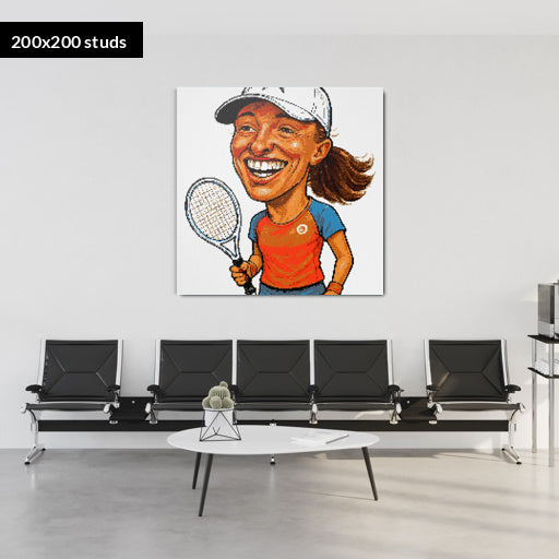 200*200studs, 160*160cm, 63*63inch