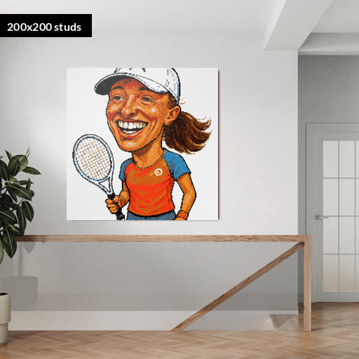 200*200studs, 160*160cm, 63*63inch