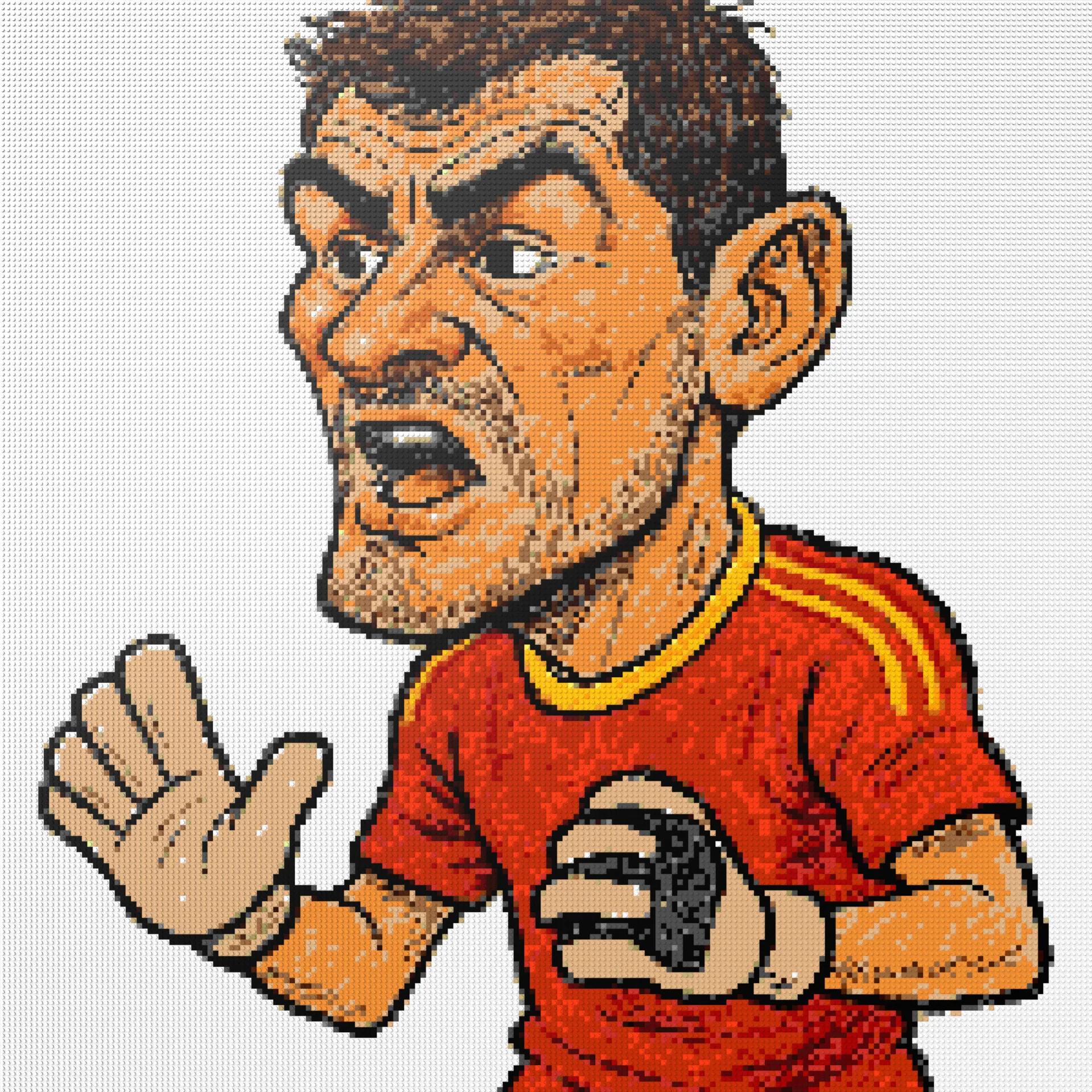 200*200studs, 160*160cm, 63*63inch