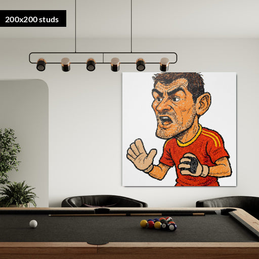 200*200studs, 160*160cm, 63*63inch