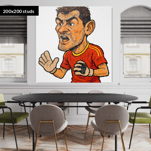 200*200studs, 160*160cm, 63*63inch