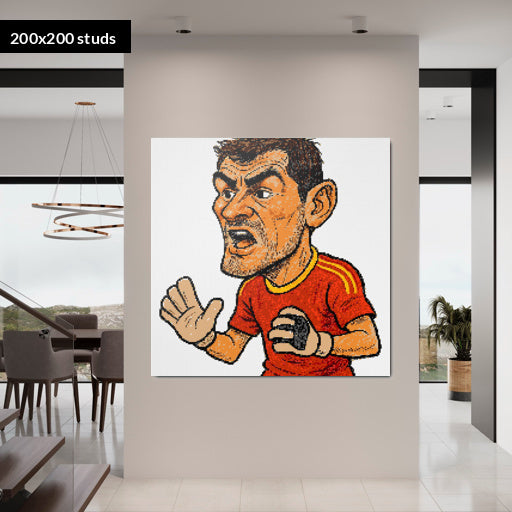 200*200studs, 160*160cm, 63*63inch