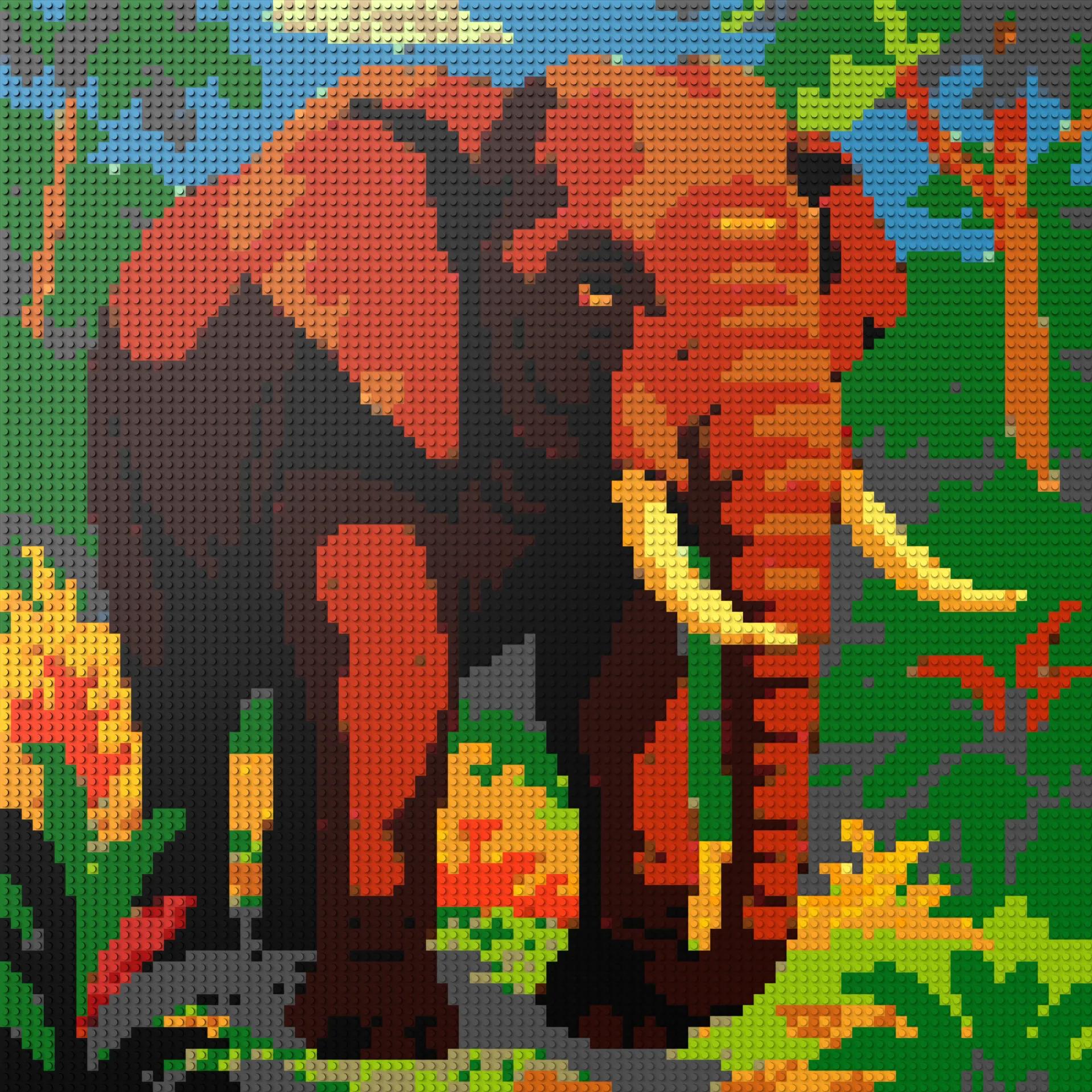 100*100studs, 80*80cm, 31,5*31,5inch