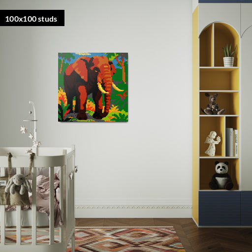 100*100studs, 80*80cm, 31,5*31,5inch