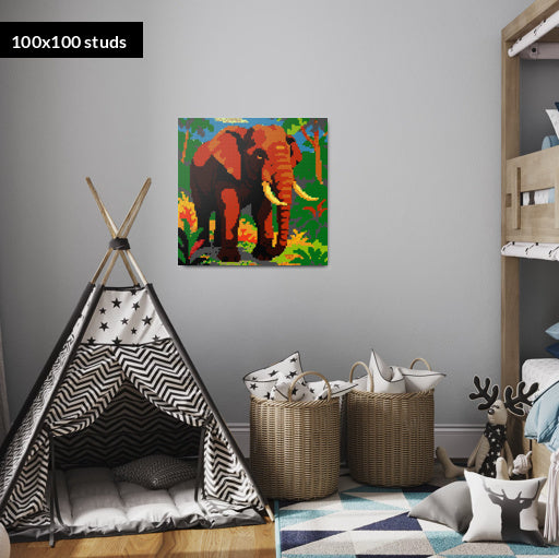 100*100studs, 80*80cm, 31,5*31,5inch