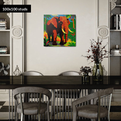 100*100studs, 80*80cm, 31,5*31,5inch