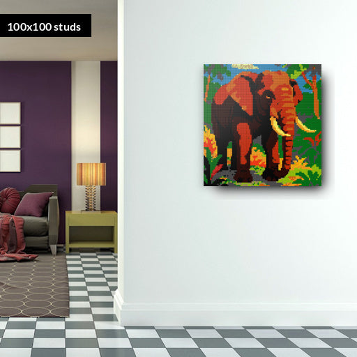 100*100studs, 80*80cm, 31,5*31,5inch