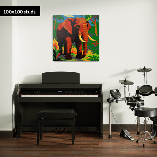 100*100studs, 80*80cm, 31,5*31,5inch