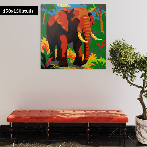 150*150studs, 120*120cm, 47,25*47,25inch
