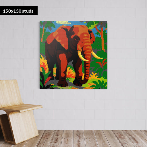 150*150studs, 120*120cm, 47,25*47,25inch