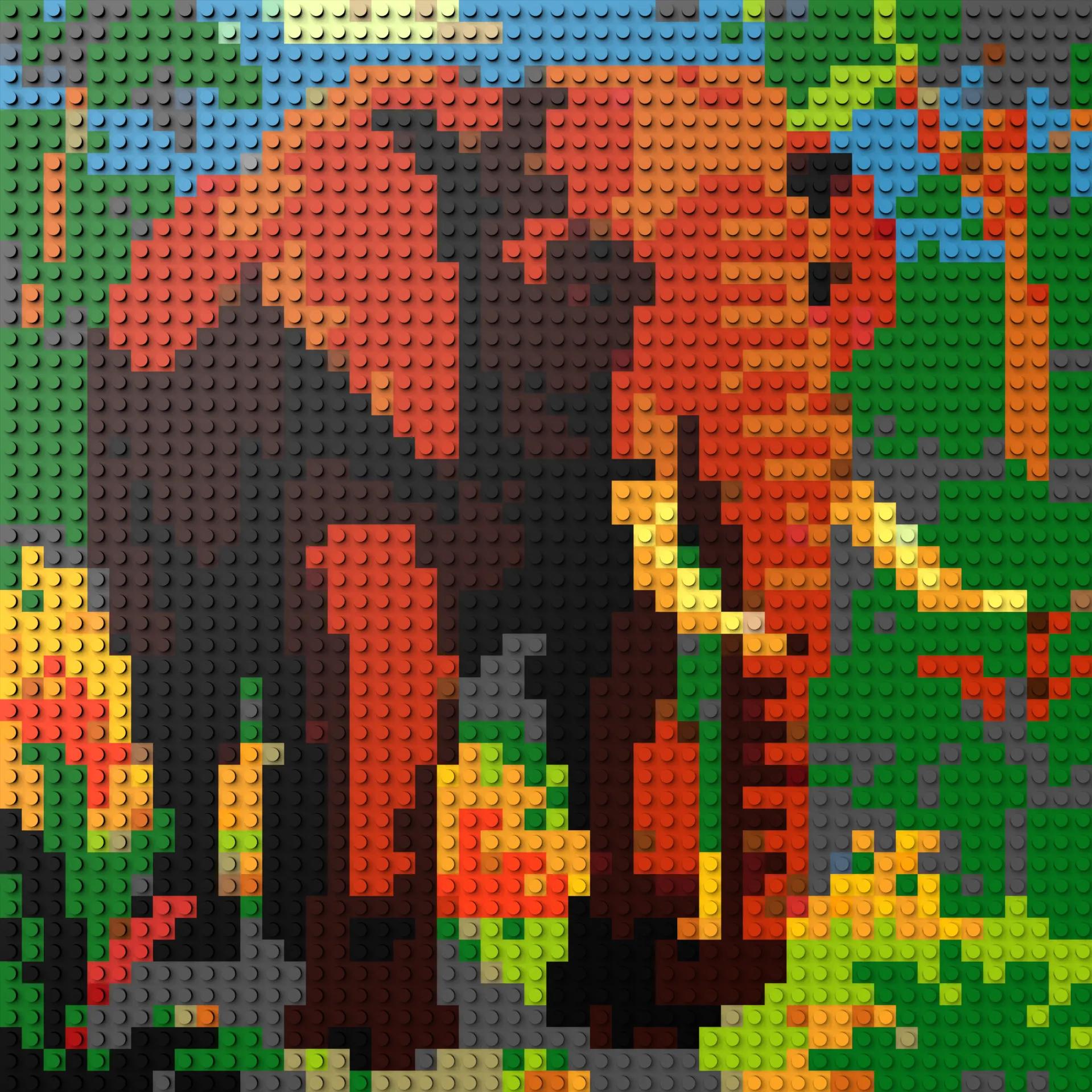 50*50studs, 40*40cm, 15,75*15,75inch